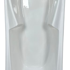 Bañera De Fibra 170x70 Anatómica Reforzada Baño Blanca