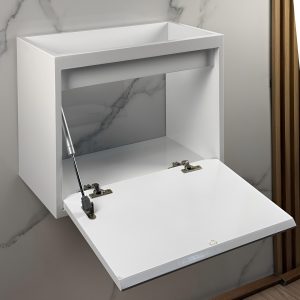 Mueble Vanitory Mini Colgante Mdf Laqueado A146 Piazza