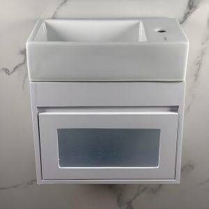 Vanitory Mini Colgante Laqueado Premium + Bacha A146 Piazza