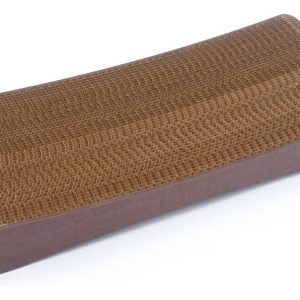 Rascador Gato Hélice Cartón Y Madera Premium Rascat