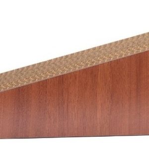 Rascador Gato Rampa Simple Cartón Y Madera Premium Rascat