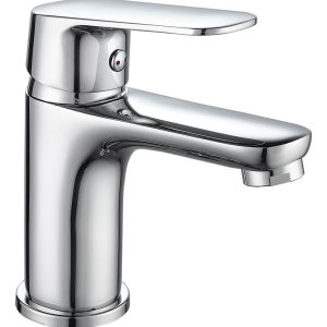 Piazza Oggi 10500 Griferia Lavatorio Mesada Monocomand Bajo Acabado Brillante Color Cromo