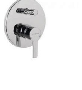 Grifería Ducha Embutir Monocomando Hydros Calyx Cromo Baño