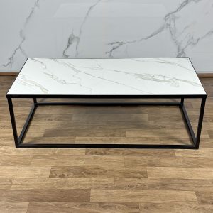 Mesa Ratona De Hierro Living Porcelanato 120x60