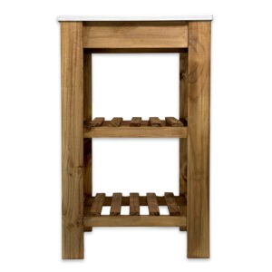 Vanitory de madera pino de pie